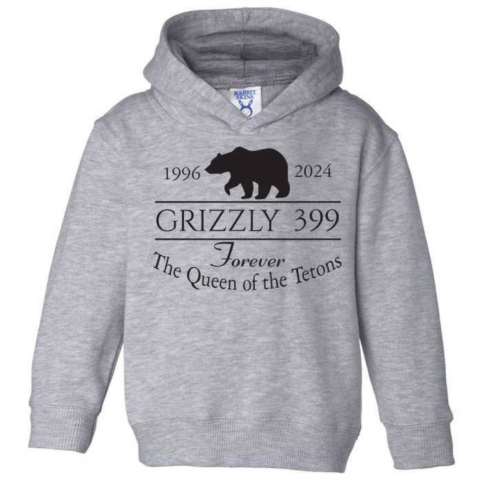 Grizzly 399 In Memory Of Bear Toddler Hoodie