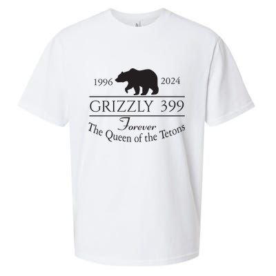 Grizzly 399 In Memory Of Bear Sueded Cloud Jersey T-Shirt