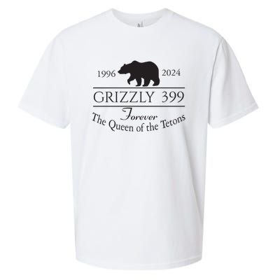 Grizzly 399 In Memory Of Bear Sueded Cloud Jersey T-Shirt