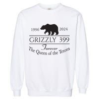 Grizzly 399 In Memory Of Bear Garment-Dyed Sweatshirt