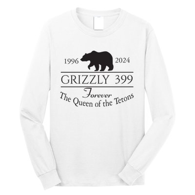 Grizzly 399 In Memory Of Bear Long Sleeve Shirt