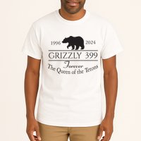 Grizzly 399 In Memory Of Bear Tall T-Shirt
