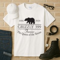 Grizzly 399 In Memory Of Bear Tall T-Shirt
