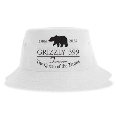 Grizzly 399 In Memory Of Bear Sustainable Bucket Hat