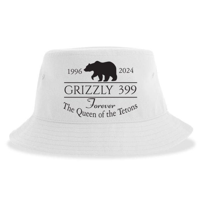 Grizzly 399 In Memory Of Bear Sustainable Bucket Hat