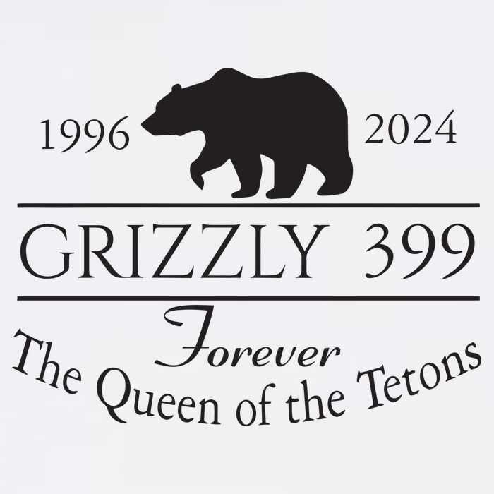 Grizzly 399 In Memory Of Bear Sustainable Bucket Hat