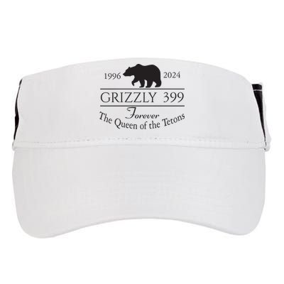 Grizzly 399 In Memory Of Bear Adult Drive Performance Visor
