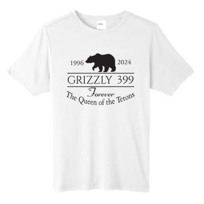 Grizzly 399 In Memory Of Bear Tall Fusion ChromaSoft Performance T-Shirt