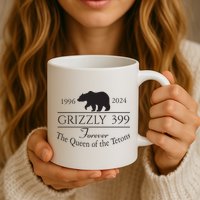 Grizzly 399 In Memory Of Bear Mug