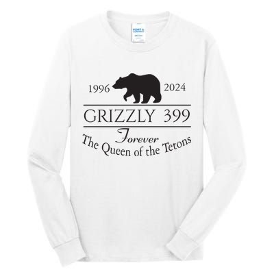 Grizzly 399 In Memory Of Bear Tall Long Sleeve T-Shirt