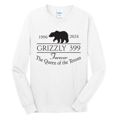 Grizzly 399 In Memory Of Bear Tall Long Sleeve T-Shirt