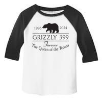 Grizzly 399 In Memory Of Bear Toddler Fine Jersey T-Shirt