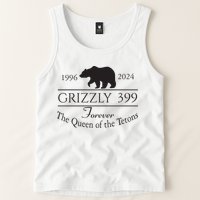 Grizzly 399 In Memory Of Bear Tank Top