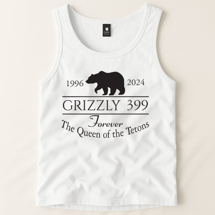 Grizzly 399 In Memory Of Bear Tank Top
