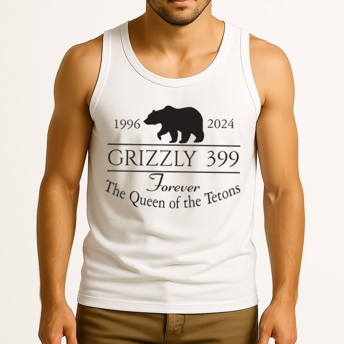 Grizzly 399 In Memory Of Bear Tank Top