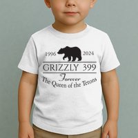 Grizzly 399 In Memory Of Bear Toddler T-Shirt