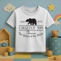 Grizzly 399 In Memory Of Bear Toddler T-Shirt