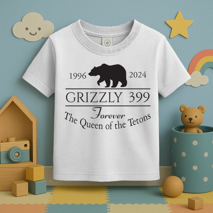 Grizzly 399 In Memory Of Bear Toddler T-Shirt