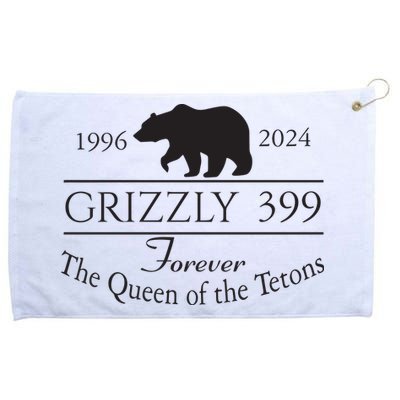Grizzly 399 In Memory Of Bear Grommeted Golf Towel