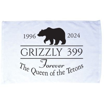 Grizzly 399 In Memory Of Bear Microfiber Hand Towel