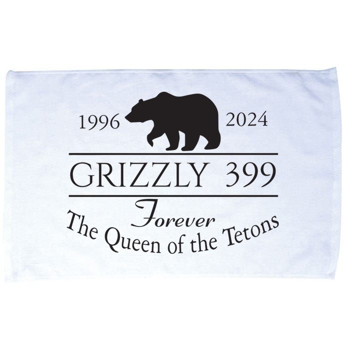 Grizzly 399 In Memory Of Bear Microfiber Hand Towel