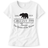 Grizzly 399 In Memory Of Bear Womens T-Shirt