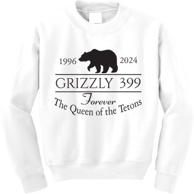 Grizzly 399 In Memory Of Bear Kids Sweatshirt