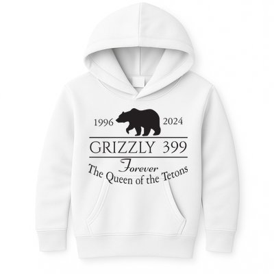 Grizzly 399 In Memory Of Bear Kids Hoodie