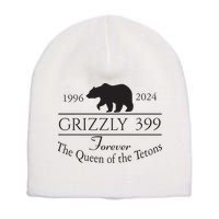 Grizzly 399 In Memory Of Bear Short Acrylic Beanie