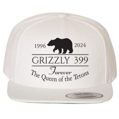 Grizzly 399 In Memory Of Bear Wool Snapback Cap