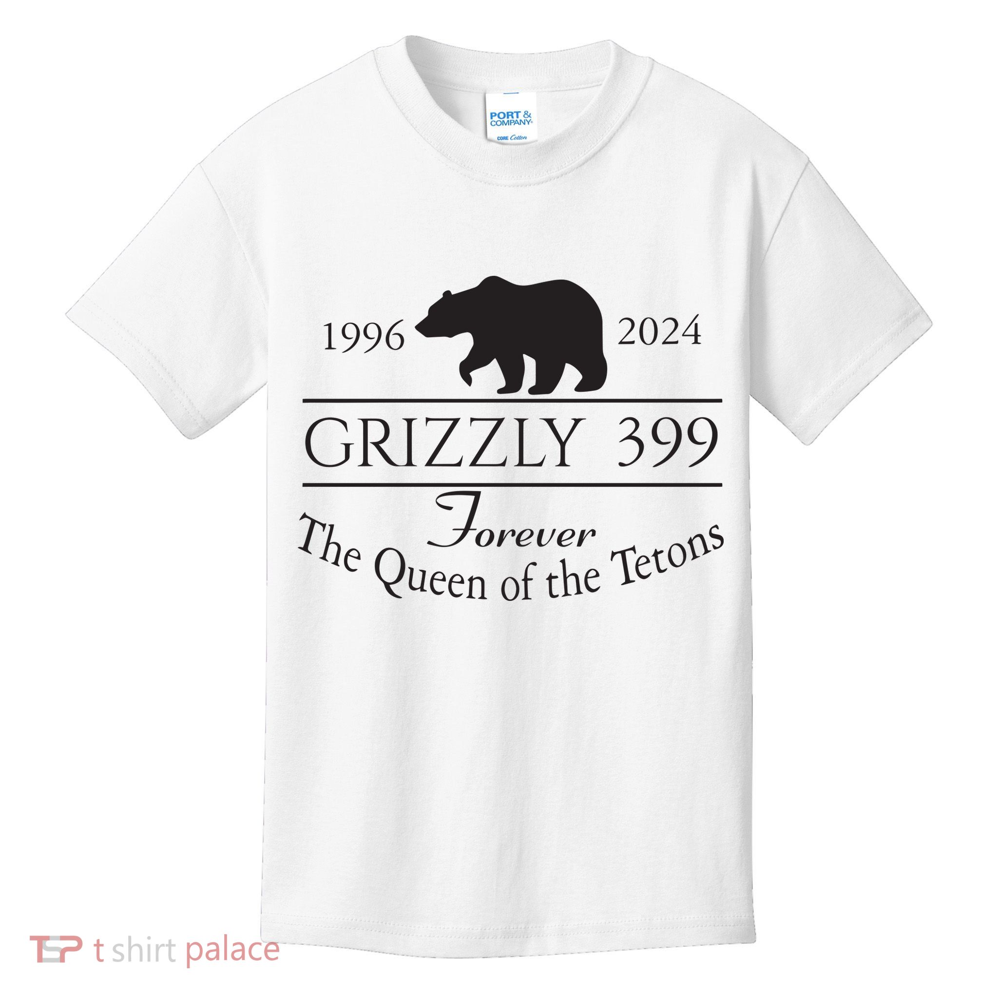 Grizzly 399 In Memory Of Bear Kids T-Shirt