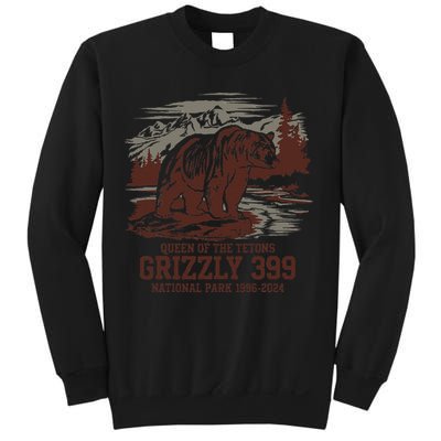 Grizzly 399 National Park Preserve Queen Of The Tetons Sweatshirt