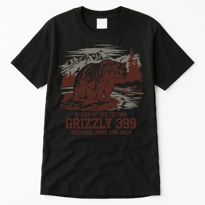 Grizzly 399 National Park Preserve Queen Of The Tetons Tall T-Shirt