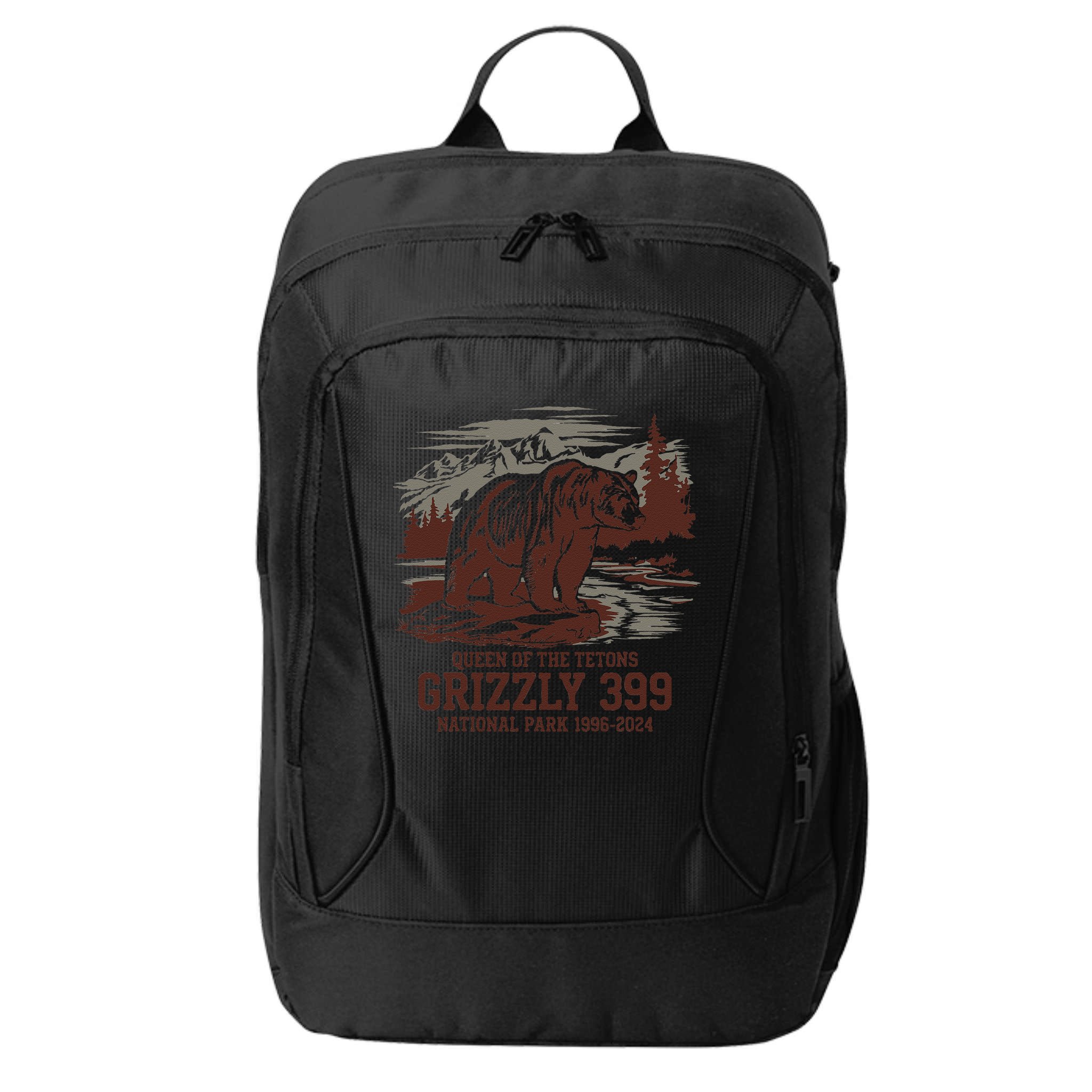 Grizzly 399 National Park Preserve Queen Of The Tetons City Backpack