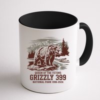 Grizzly 399 National Park Preserve Queen Of The Tetons Mug