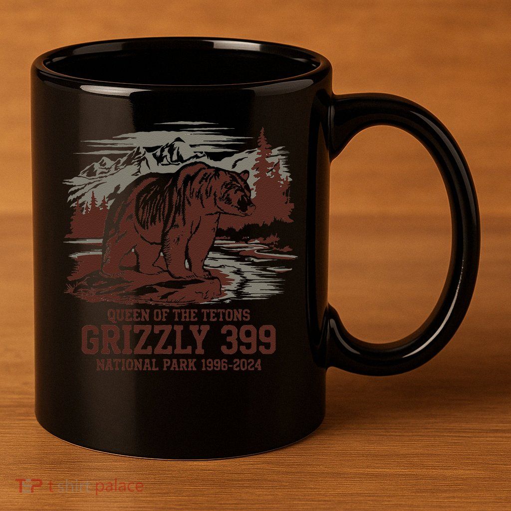 Grizzly 399 National Park Preserve Queen Of The Tetons 11oz C Handle Ceramic Mug