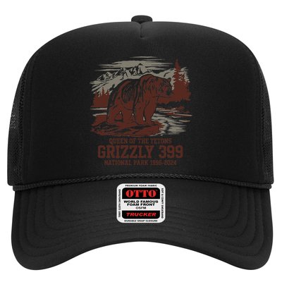 Grizzly 399 National Park Preserve Queen Of The Tetons Trucker Hat