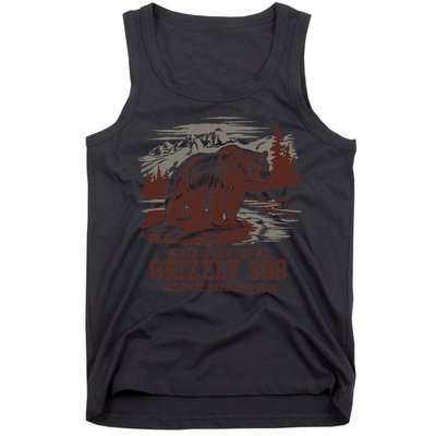 Grizzly 399 National Park Preserve Queen Of The Tetons Tank Top