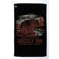 Grizzly 399 National Park Preserve Queen Of The Tetons Golf Towel