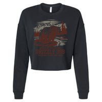 Grizzly 399 National Park Preserve Queen Of The Tetons Cropped Pullover Crew