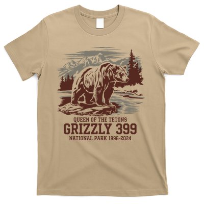 Grizzly 399 National Park Preserve Queen Of The Tetons T-Shirt