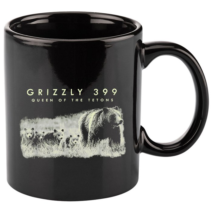 Grizzly 399 National Park 11oz C Handle Ceramic Mug