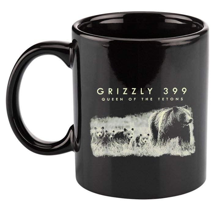 Grizzly 399 National Park 11oz C Handle Ceramic Mug
