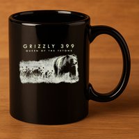 Grizzly 399 National Park 11oz C Handle Ceramic Mug