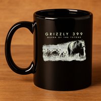 Grizzly 399 National Park 11oz C Handle Ceramic Mug