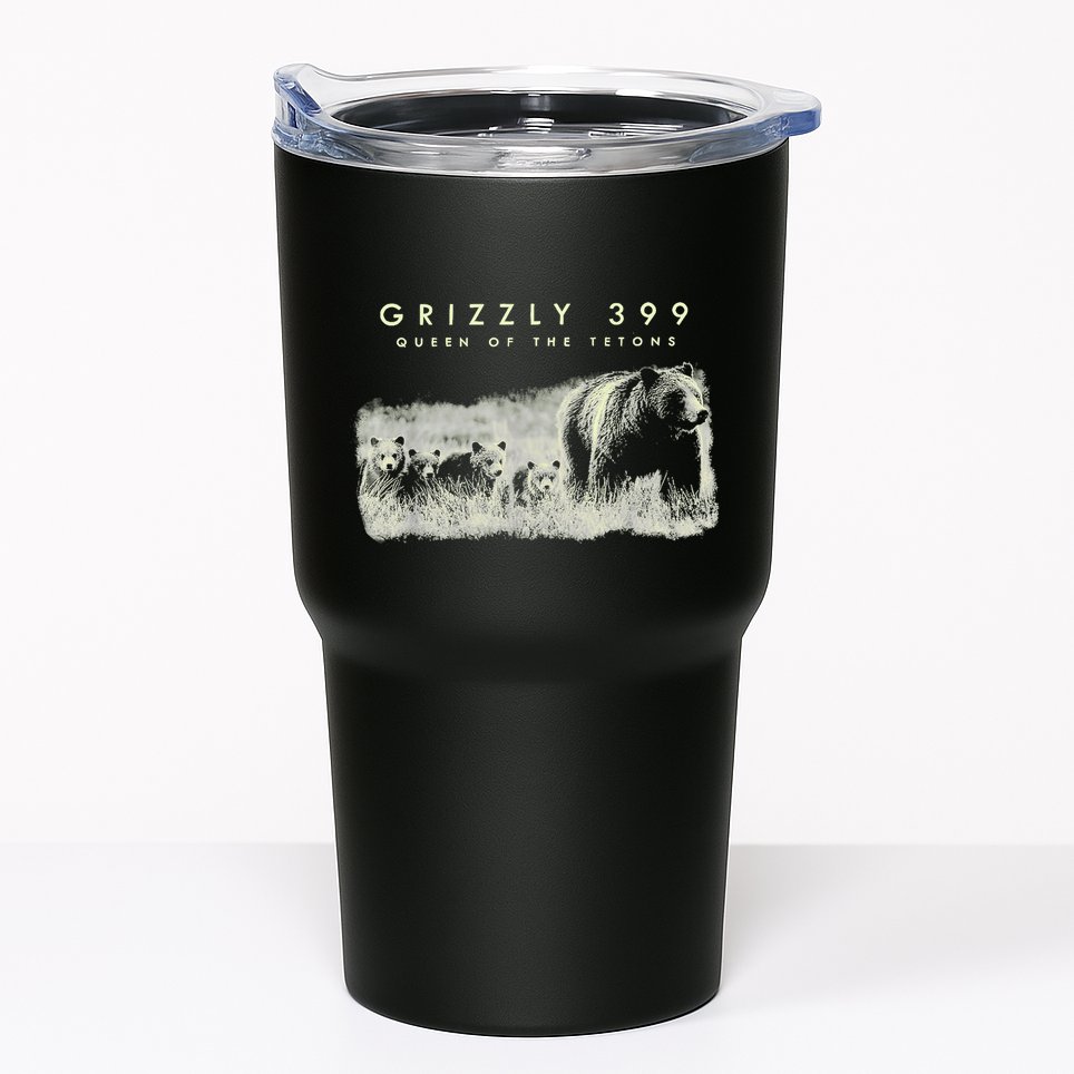 Grizzly 399 National Park Tumbler