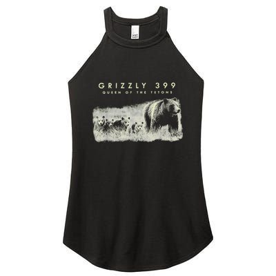 Grizzly 399 National Park Women's Perfect Tri Rocker Tank