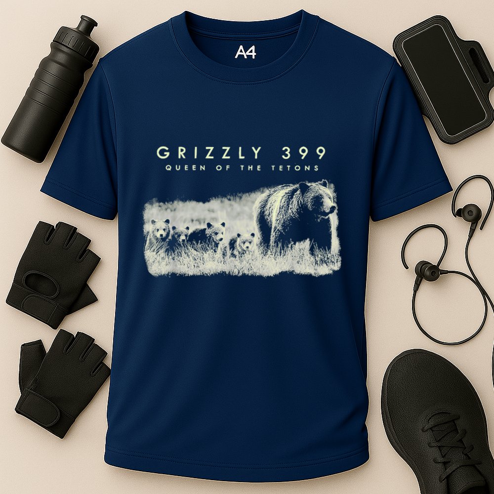 Grizzly 399 National Park Cooling Performance Crew T-Shirt