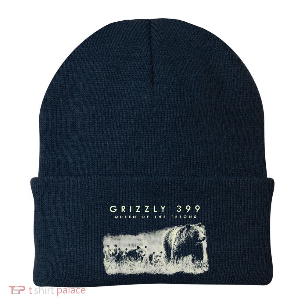 Grizzly 399 National Park Beanie
