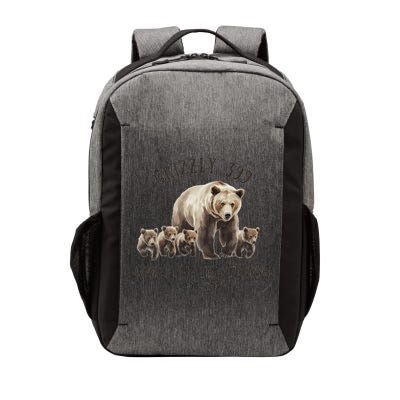 Grizzly 399 Queen Of The Tetons National Park Bear Vector Backpack